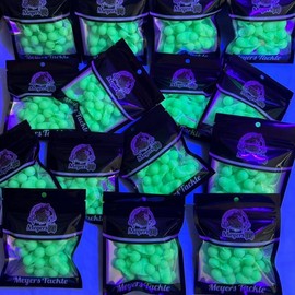 Kat Whispers: Glow In The Dark Catfishing Rattles - Fishing accessory’s bait and - Quantity: 20