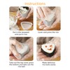 BigKego Pack of 8 Onigiri Shape Triangle Sushi Maker Mould