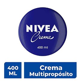 NIVEA Creme (400ml), crema humectante de larga duración para el cuerpo, el rostro y las manos con Vitamina E