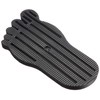 Kijima 213-900 Bike Side Stand Plate, Foot Type, Universal, Black