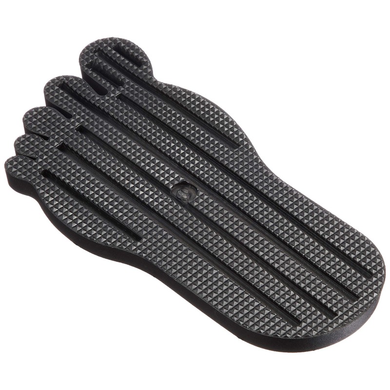 Kijima 213-900 Bike Side Stand Plate, Foot Type, Universal, Black