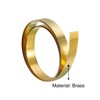 sourcing map Brass Sheet Roll, 0.3x10x1000mm Brass Foil Roll Brass