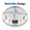 Metal Disc Bubble Level Tool for Precision Alignment – Compact