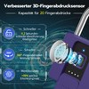 Padlock Fingerprint, Anweller Padlock, Lock with Key, Padlock Weatherproof, Fingerprint