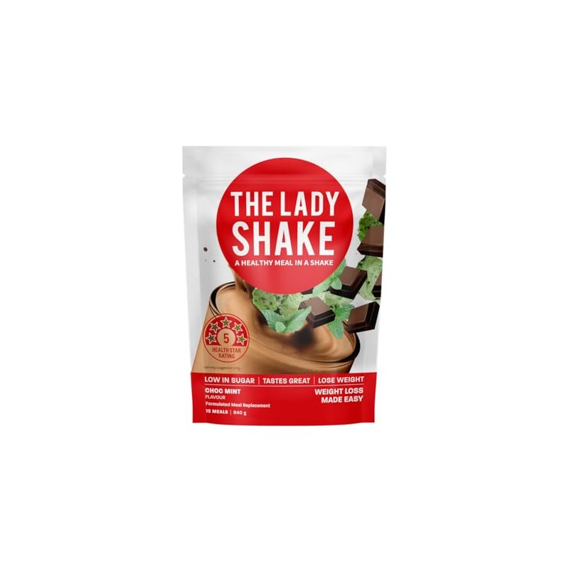 The Lady Shake Choc Mint Flavour 840g