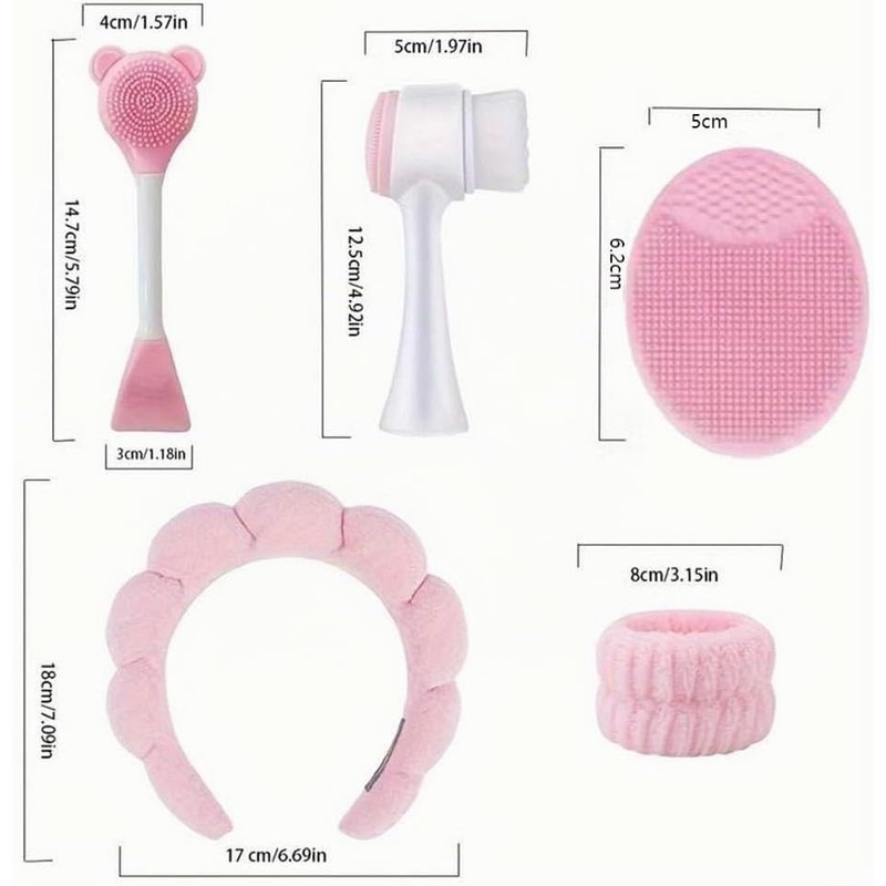 Set de Limpieza Facial de 6 Piezas en Caja de