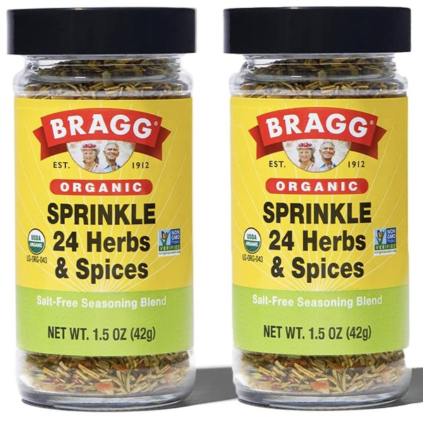 Condimento orgánico para espolvorear Bragg 1.50 onzas (2 unidades)