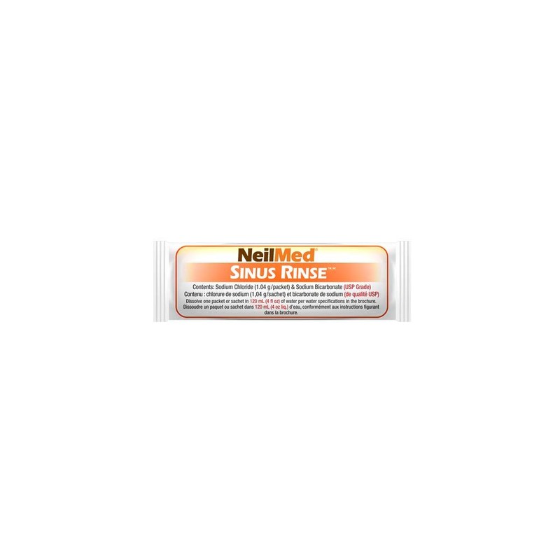 Neilmed's Sinus Rinse, Pediatric, Complete Saline Nasal Rinse Kit 60