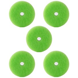 Marna Poco Kitchen Sponge Refill (No Suction Cup), Green K095G, Set of 5