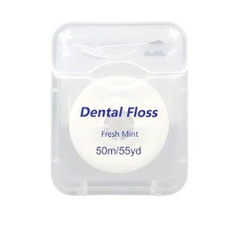 Hilo Dental Tejido Con Aroma A Menta, Ultrafino Y Resistente, Ideal Para Adultos, Ortodoncia Y Cuidado De Encías (1 Rollo/54 Yardas)