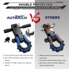 AUTMATCH Shackle Hitch Receiver 2" with 3/4" Mega D Ring