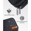 Inateck 360° all-round protection, shockproof case, storage bag, accessory bag,