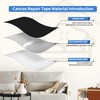 KING MOUNTAIN Canvas Repair Patch 16×60 Inch Self-Adhesive Waterproof Fabric