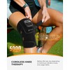 CooCoCo Red Light Therapy Knee Massager with Heat, 660nm &