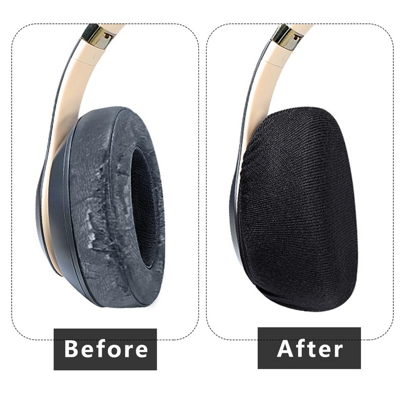 4 Pairs Headphone Ear Covers, Sweat Mesh Headphone Covers Washable
