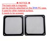 JZK 2pcs 120mm x 120mm Air Vent Grille Dust Filter
