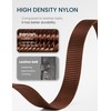 GEIT Men's Nylon Ratchet Belt, 1 3/8" Adjustable Web Belt