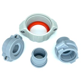 Jzenol replaceables Coleman Lay-Z-Spa A Coupling Pump and B/C Water Pipe Coupling Screw Nut Connector and Nipple
