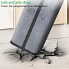 TOMSKYE Portable Pill Case, Large Capacity, 1 Week, 2 Times