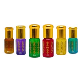 bonballoon Natural Perfume Dark Oud Musk Egyptian Perfumes Alcohol Free Attar Arabic Egypt Fragrance Oriental Scent Oil Roll In Bottle (0.10 oz / 3 ml عطر دارك عود)
