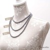 Beautéller Terahertz Necklace, 0.2 inches (6 mm), Neck Circumference Approx.