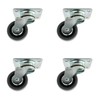 Heavy Duty Castors Set of 4 Diameter 50 mm Hard