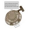 YAMAKATO GX160 Pull Start Assembly w/Recoil Starter Rope for Honda