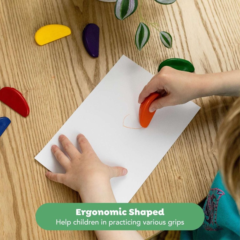 Tiger Tribe Eco Crayons | 6 Piece Soy & Beeswax