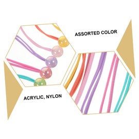 PACKOVE 14 pcs Hair Ties Elastic Ponytail Holders for Bright Candy Colors Soft Stretchy Hair Bands for Daily Styling