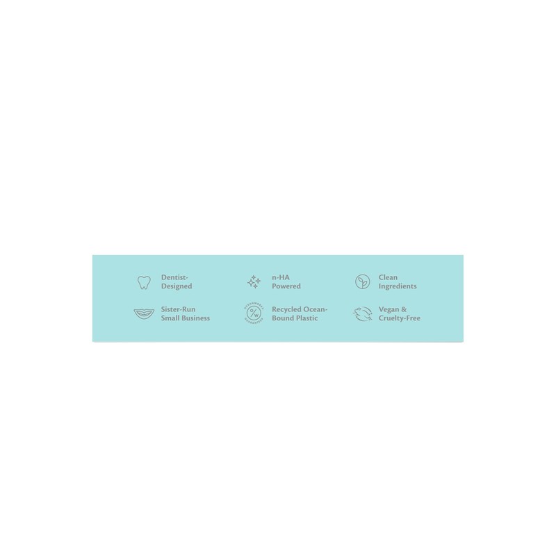 Cocofloss Cocoshine Whitening Toothpaste, Remineralize & Repair Sensitive Teeth, Fluoride-Free