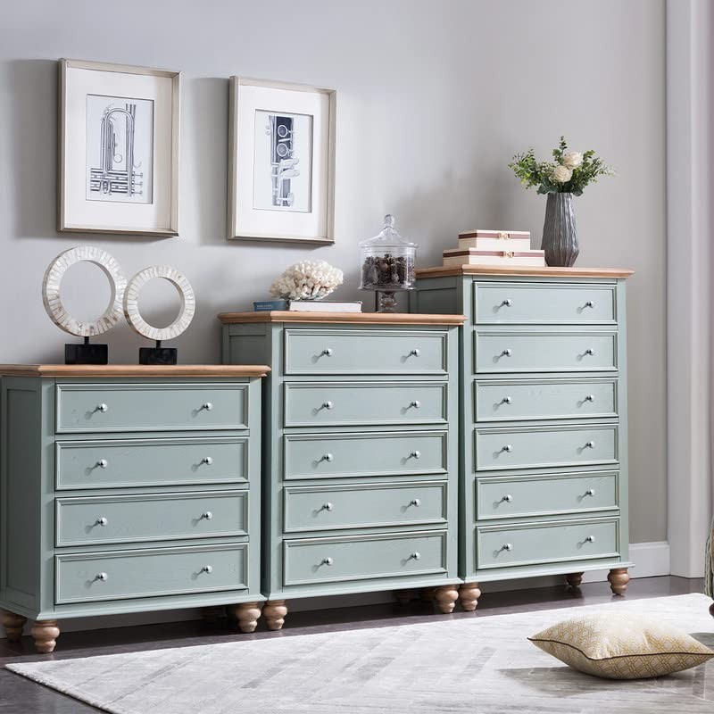 NIZADO 5 Pack Polished Chrome Kitchen Cabinet Knobs, 1-3/16 Inch(29.5mm)