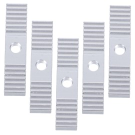 Ipetboom 5pcs Printer Accessories Aluminium Alloy Timing Belt Clamp Mount Block for Easy Installation and Enhanced Performance Printing