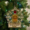 Christmas Ornament - Liquor Mini (Snowflake - Fireball)