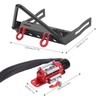 Metal Front Bumper with Winch Set Remote Control Accessory Fit