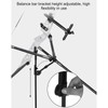 Archery Bow Stand Rack Height Adjustable Flexible Detachable Fiber Glass