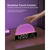 LIANGDEDIAN Sunrise Alarm Clock Wake Up Light Touch Lamps Bedside