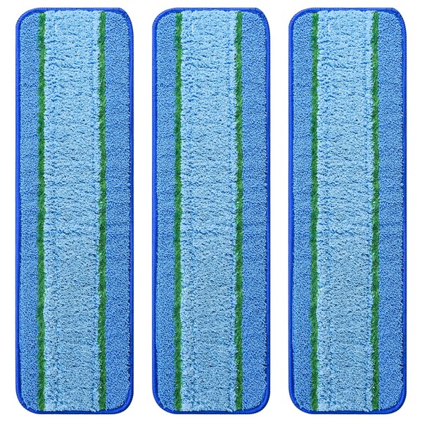 3 Pack Deep Clean Pads for Bona Family of Mops,