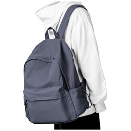 Lendolk mochila casual simple, A6-blue Purple, Grande