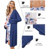 Ekouaer Maternity Nursing Nightgown and Robe Set Delivery Gown Postpartum