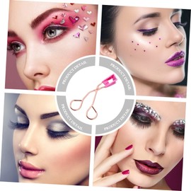 Gatuida Magnetic Eyelash Curler Clip Durable Easy to Use Fake Eyelash Clamp for Stunning Curls Portable Makeup Tool for Home Travel for Women