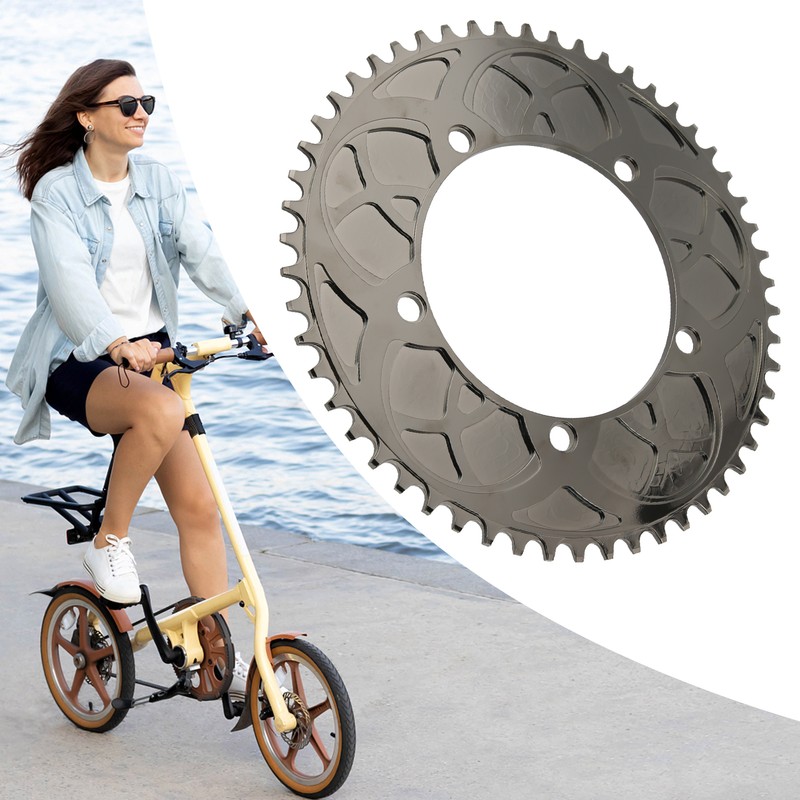 BOLANY ZDP‑04 Folding Bike 54T Chainring Bicycle Positive Negative Teeth