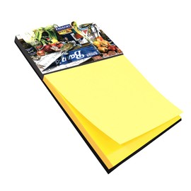 Caroline's Treasures Crab in The Middle Refillable Sticky Note Holder or Postit Note Dispenser, 3.25 by 5.5", Multicolor