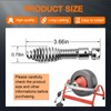 2 Pack 63065 Drop Head Auger T-217 4",Compatible With Ridgid