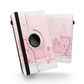 UC-Express Tablet Protective Case - Compatible with All 10-10.1-10.2-10.3-10.4-10.5-10.6-10.8-10.9-11 Inch Devices - 360 Degree Case for Tablets - Ultra Thin Tablet Case - Tablet Case, Colours: Motif