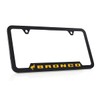 Ford Bronco UV Printed License Plate Frame - Orange