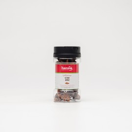 Hansia Star Anise, natural spices, Premium Quality for marinades, sauces, and salad dressings, Source of Natural Fiber, Protein, Vitamin and Iron |Gift Giving (Star Anise, (Pack of 1)) (20GRAMS)