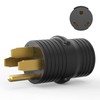 RVGUARD 50 Amp to 30 Amp RV Adapter Plug, NEMA
