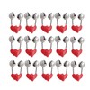 Up to 100PCS Best Bite Clip Fishing Alarm Bells Plastic