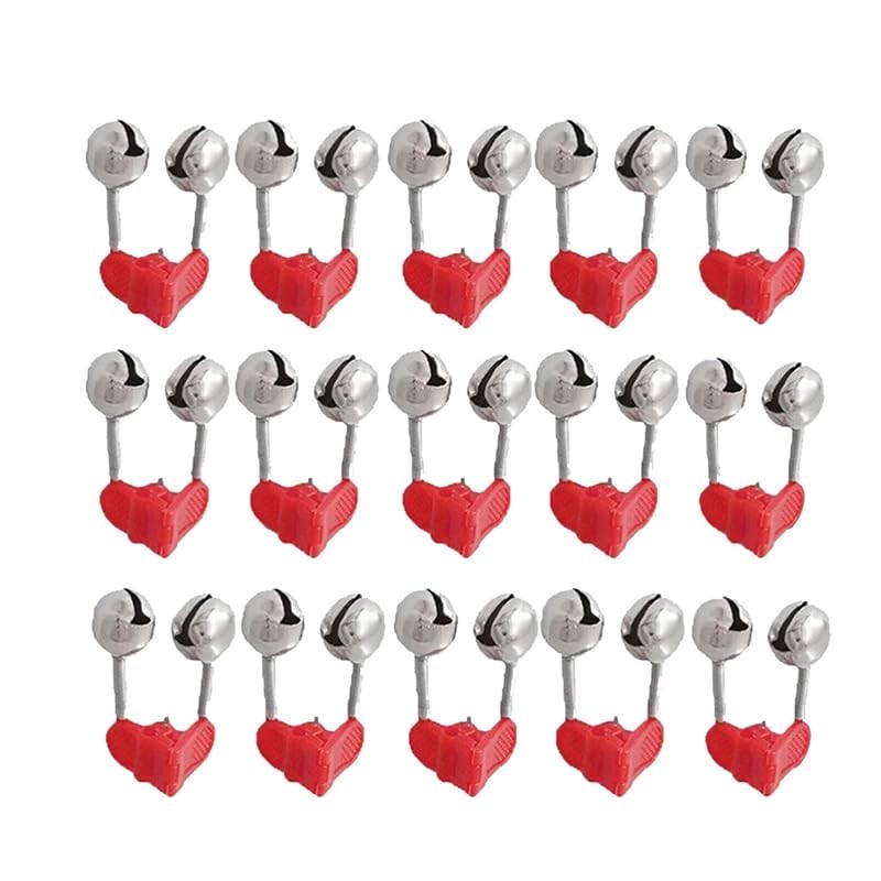 Up to 100PCS Best Bite Clip Fishing Alarm Bells Plastic