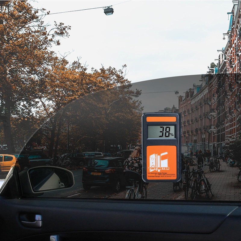 Window Tint Meter Window Tint Reader, 100% VLT Visual Light